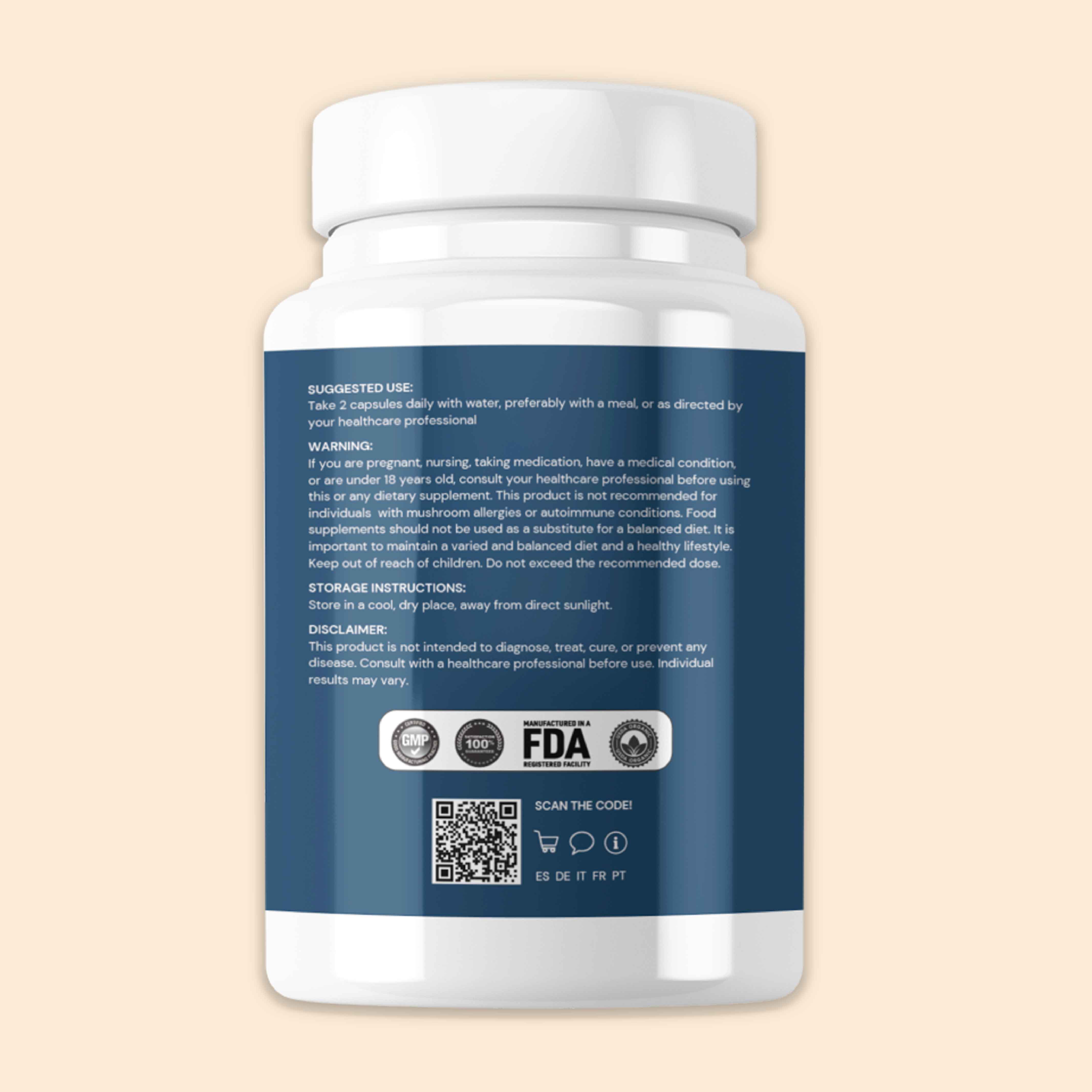 NatuFormula™ Brain - Boost Brain Function | 100% Organic Focus Supplement