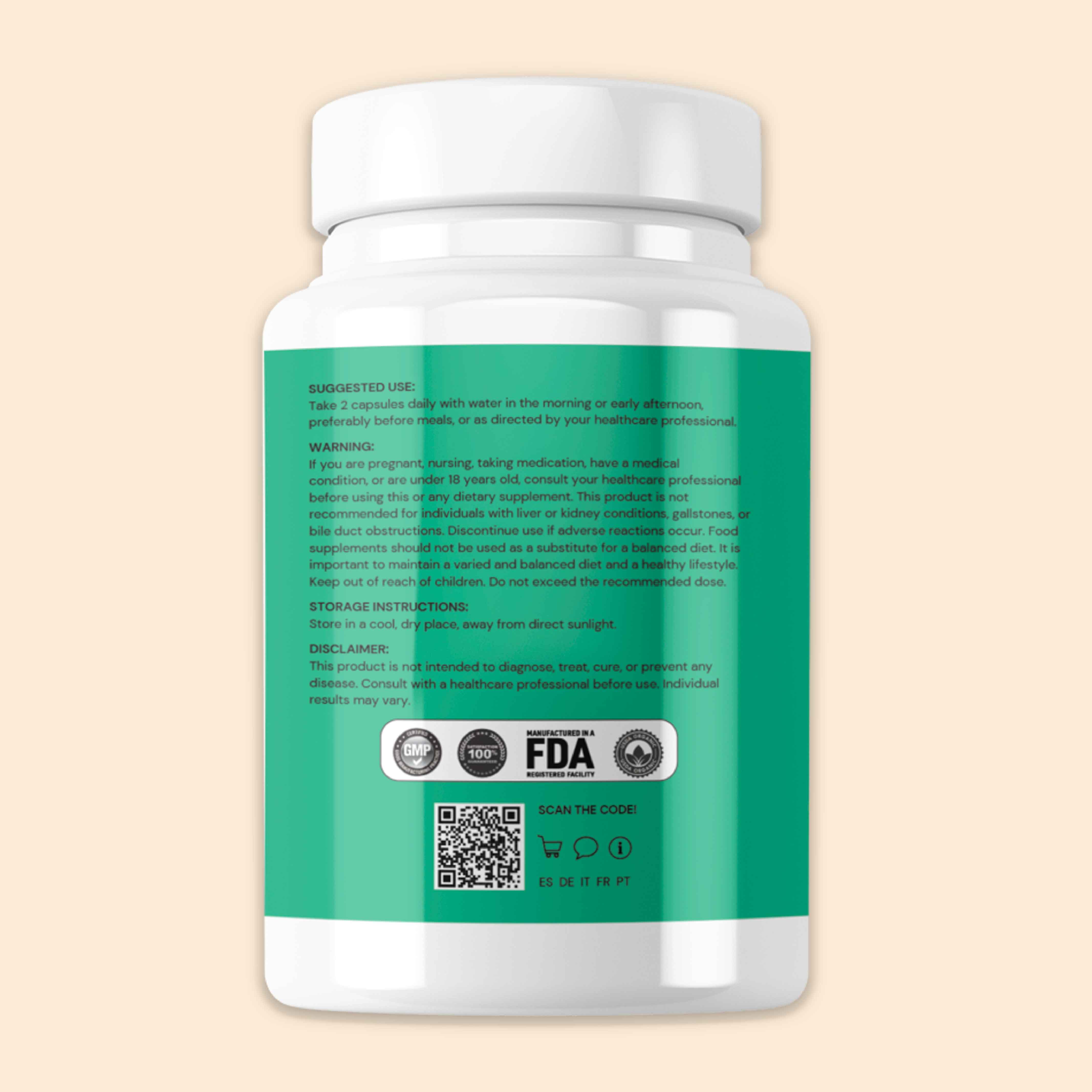 NatuFormula™ Detox - Boost Liver & Digestive Health | 100% Organic Supplement